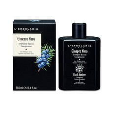 L'Erbolario 엘보라리오 지네프로 네로 샴푸겸 바디워시, 4개, 250ml