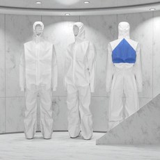 분진복 SF-J330 원피스 농약 고병원성 통기성, 분진복 (원피스) / L (대형), 1개