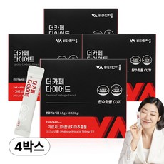 비타민마을 더카페 커피 가르시니아 다이어트보조제 60p, 90g, 4개