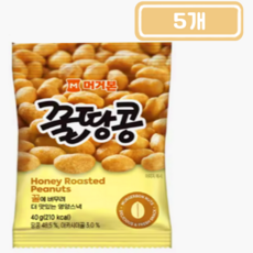 머거본 꿀땅콩, 40g, 5개