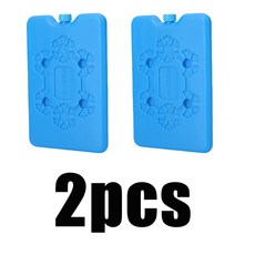 1-5pcs 휴대용 아이스 팩 재사용 가능한 세트 긴 기간 사무실 수집 캠핑 음식을 도시락 및 가방에 신선하게 유지, 2pcs