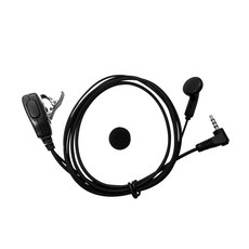 百威電子 MTS 無線電對講機Y頭耳麥 耳塞式耳機麥克風 對講機專用耳機 清晰通話, 1個, TC2R+S