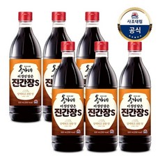 사조대림 [사조대림] 옹가네 더정성담은 진간장S 500ml x 6개