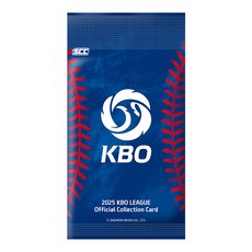 2025 SSC KBO리그 오피셜 컬렉션 야구카드 낱개 1팩 (3장입) 미개봉, 1개