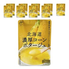 BlessingOfHokkaido 濃厚玉米濃湯沖泡粉 3包入, 10袋, 75g