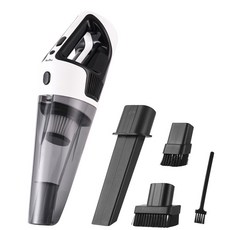 小型無線吸塵器 桌面車載兩用 充電款, 需自備轉接頭, DW189 黑白色 一年保固22