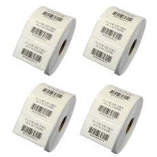 감열라벨지 가로5cm 세로3cm 1500매 4롤, 감열라벨 50x30 4롤