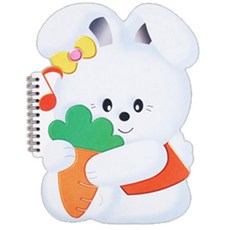 혜문전방 [쏘잇] 드로잉 모양 스케치북_토끼