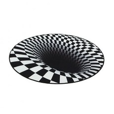 트랩존 3D 입체 착시매트(100cm) 인테리어소품 인테리어아이템 실내장식 집꾸미기, 트랩존 3D 입체 착시매트(100cm) 인테리어소품 인