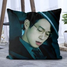 魏大勛 明星周邊 抱枕 靠墊 枕頭 紀念品, 1個, 魏大勛-5,迷你版35*35（含枕芯）
