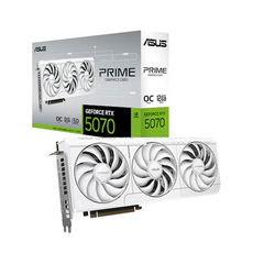 ASUS PRIME 지포스 RTX 5070 WHITE OC D7 12GB 인텍앤컴퍼니, 단품
