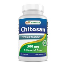 Best Naturals Chitosan 베스트내추럴 키토산 500mg, 120정, 2개