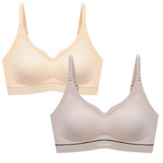 無痕無鋼圈運動內衣 2入