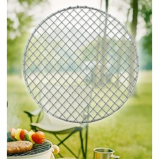 원형석쇠 304 스테인리스 24cm 캠핑 화로대 고기구이 그릴망 석쇠망