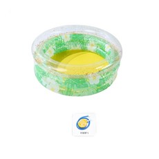 RENZHI 兒童充氣亮片水池 圓形浴桶 PVC加厚, 亮片樹葉_90