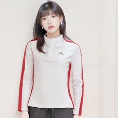 꽃소담 여성 반집업 등산티 스포츠 러닝 운동복 긴팔티셔츠 기능성 긴팔티 MQ26A225