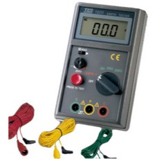 大林電子 泰仕 TES 數位接地電阻計 TES-1605 精確測量、操作簡單、堅固耐用, 1個