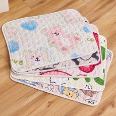 寵物睡覺地墊 貓狗通用舒適防滑墊, 1個, 隨機款式,40*30cm 建議5斤內