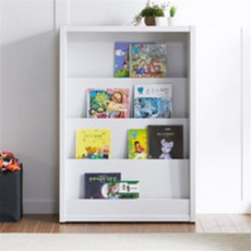 전면진열 아기전면책장, 그레이