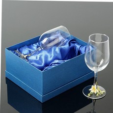 유리잔 파티 와인잔 빈티지 앤티크 빈티지와인잔세트 용품 스타일 플라워, 본상품