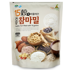 엔초이스 15곡이 들어간 건강 참마밀 1.3kg 어린이 노인 건강한 실속 죽가루, 1개입, 5개