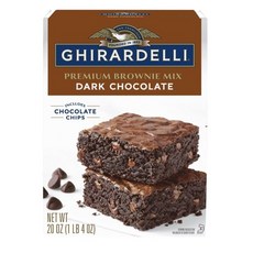 GHIRARDELLI 더블 초콜릿 브라우니 믹스 미국 직배송 510g 2개