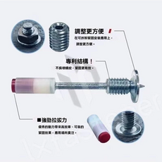 螺紋一體釘 迷你槍專用緊固件, 1套