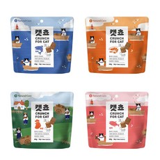 네츄럴코어 캣쵸 고양이간식 60g, 4개, 혼합