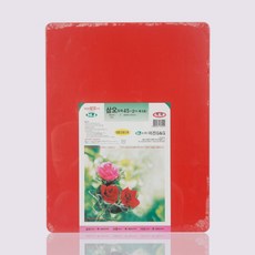 미진 업소용 가정용 위생도마 특3호 450*350, 빨강, 1개