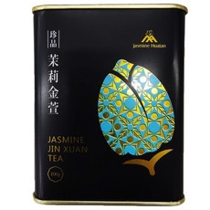 花壇鄉農會 珍品茉莉金萱 花草茶 (無毒茉莉 金萱茶 烏龍茶 沖泡茶), 100g, 1個, 1個裝