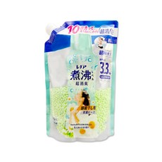 日本P&G 煮沸般超消臭衣物香香豆補充包1410ml 水藍袋-室內消臭, 1個