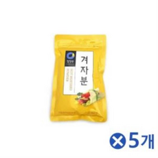 향신료분말 겨자분 겨자조미료 업소용겨자 식자재 겨자 업소용겨자 겨자양념 겨자소스 향신료분말, 200g, 5개