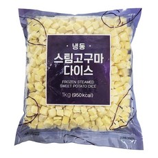 아토 냉동 스팀 고구마 다이스, 1개, 1kg