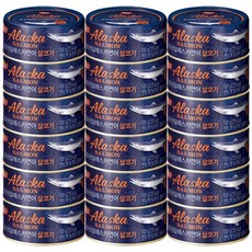 동원 알래스카연어 살코기 통조림 100g, 18개