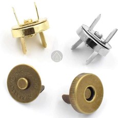 마그네틱 자석단추 14mm 스냅단추 금속단추 단추부자재, 02핀자석단추14mm엔틱, yuna  02핀자석단추14mm엔틱