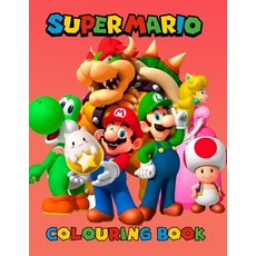 Super Mario Colouring Book: 40 Exclusive Illustrations For Kids Paperback, Independently Published, English, 9798696573397