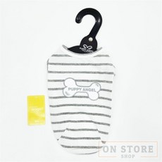 [ON디자인] 티셔츠 그레이 SM 강아지잠옷