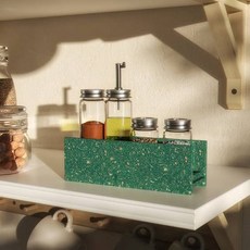 이케아 훈드하이 양념통선반 그린 20cm