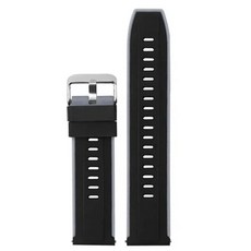 스포츠 실리콘 스트랩 손목 밴드 통기성 팔찌, 1개, 10. Black Gray