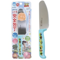 Skater 日本 兒童安全菜刀 兒童菜刀 安全菜刀 砧板 不鏽鋼 Kiity 角落生物 水果刀 塑膠菜刀 Yaxell, 1個, 不鏽鋼刀-玩具總動員 / 0948
