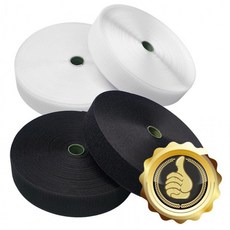 푸름살림 광폭 재봉용 찍찍이 폭5cm 18M 흑백 가봉용, 1개