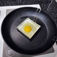 [다행의살림] 스테인리스 사각 계란틀, 1개