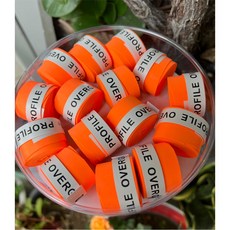 60 단위 미끄럼 방지 드라이 느낌 테니스 라켓 오버그립테니스 배드민턴 낚싯대 스포츠 스쿼시 테이프, WM Orange