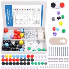 Swpeet 115개 유기 화학 분자 모델 학생 및 교사 키 Swpeet 115 Pcs Organic Chemistry Molecular Model Student and Teach, 1개