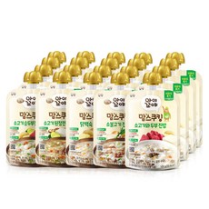 Namyang 南陽乳業 林貝兒雞肉即食粥 4入+牛肉大醬即食粥 4入+牛肉軟豆腐即食粥 4入+牛肉烤肉即食粥 4入+牛肉豆腐即食粥 4入, 1組