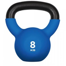 헬스 웨이트 근력운동 스포빅스 네오프렌 케틀벨 8kg, 1, 1개