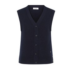 핑 골프 여성 버튼 브이넥 니트 베스트 121D3SV181-NA1_BP