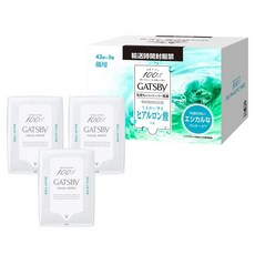 [Amazon.co.jp GATSBY(개츠비) 페이셜 페이퍼 모이스트 타입 [보습] 맨즈 세안