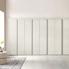 보루네오 패브릭 여닫이 붙박이장 30cm