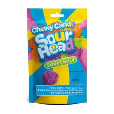 사워헤드 츄잉캔디 30g, 12개